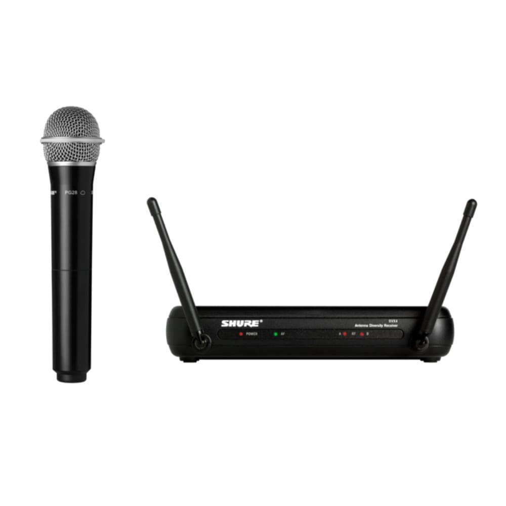 shure wireless systems q18 shure svx24in/pg28 wireless vocal system with power supply #frequency_q18