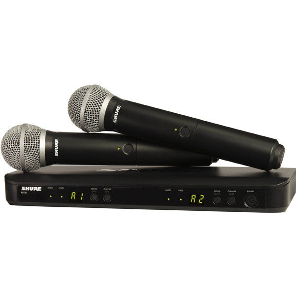 shure wireless systems shure blx288a / pg58 wireless system