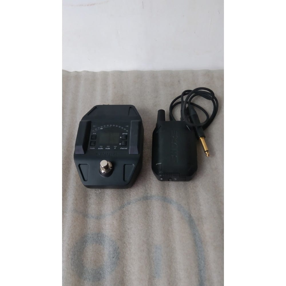 shure wireless systems shure glxd16 bodypack wireless system - open box b stock #barcode_