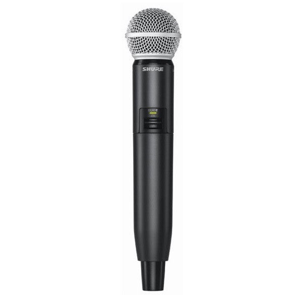 shure wireless systems shure glxd2/sm58 handheld transmitter