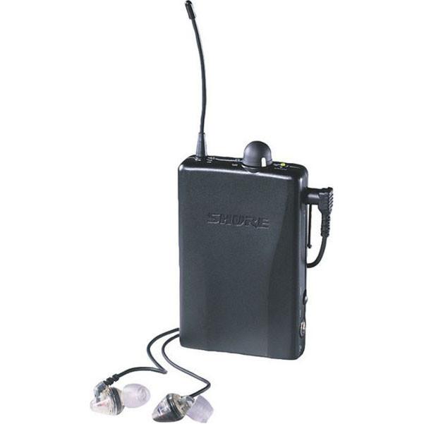 shure wireless systems shure p2re2 wired personal in-ear system