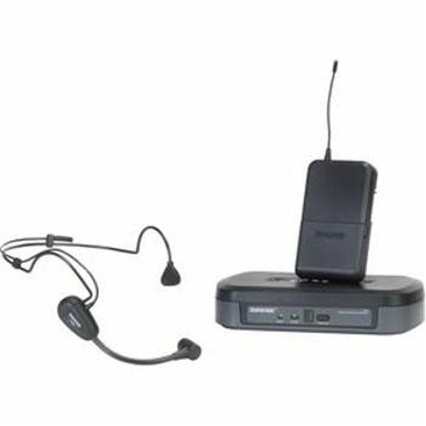 shure wireless systems shure pg14/pg30 professional wireless headset microphone system