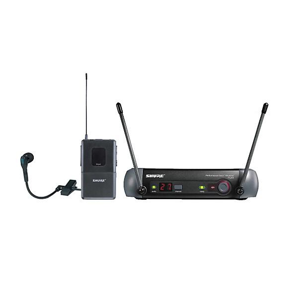 shure wireless systems shure pgx14/beta98 wireless system for wind instruments