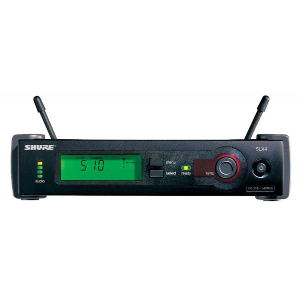 shure wireless systems shure slx4e wireless receiver