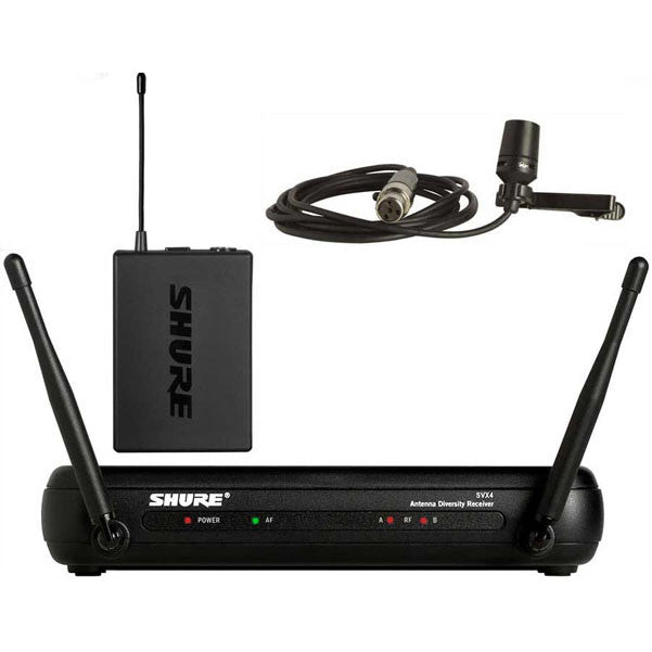 shure wireless systems shure svx14/cvl wireless lavalier system