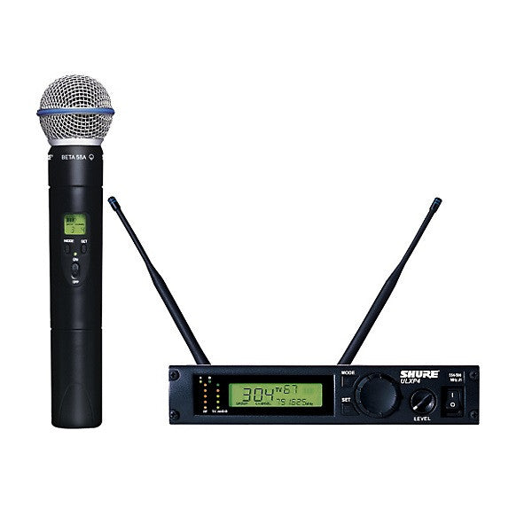shure wireless systems shure ulxp24/beta58 handheld wireless system