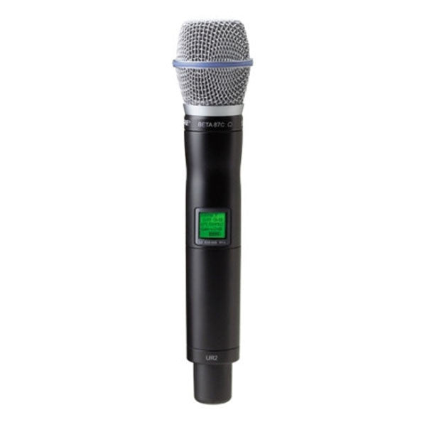 shure wireless systems shure ur2/beta 87c handheld transmitter