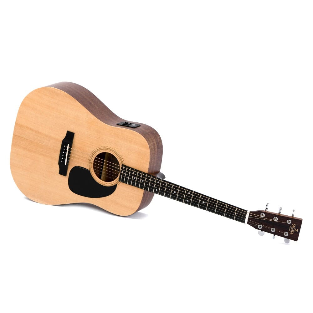 sigma electro acoustic guitars sigma dme 6 string electro acoustic guitar #color_natural