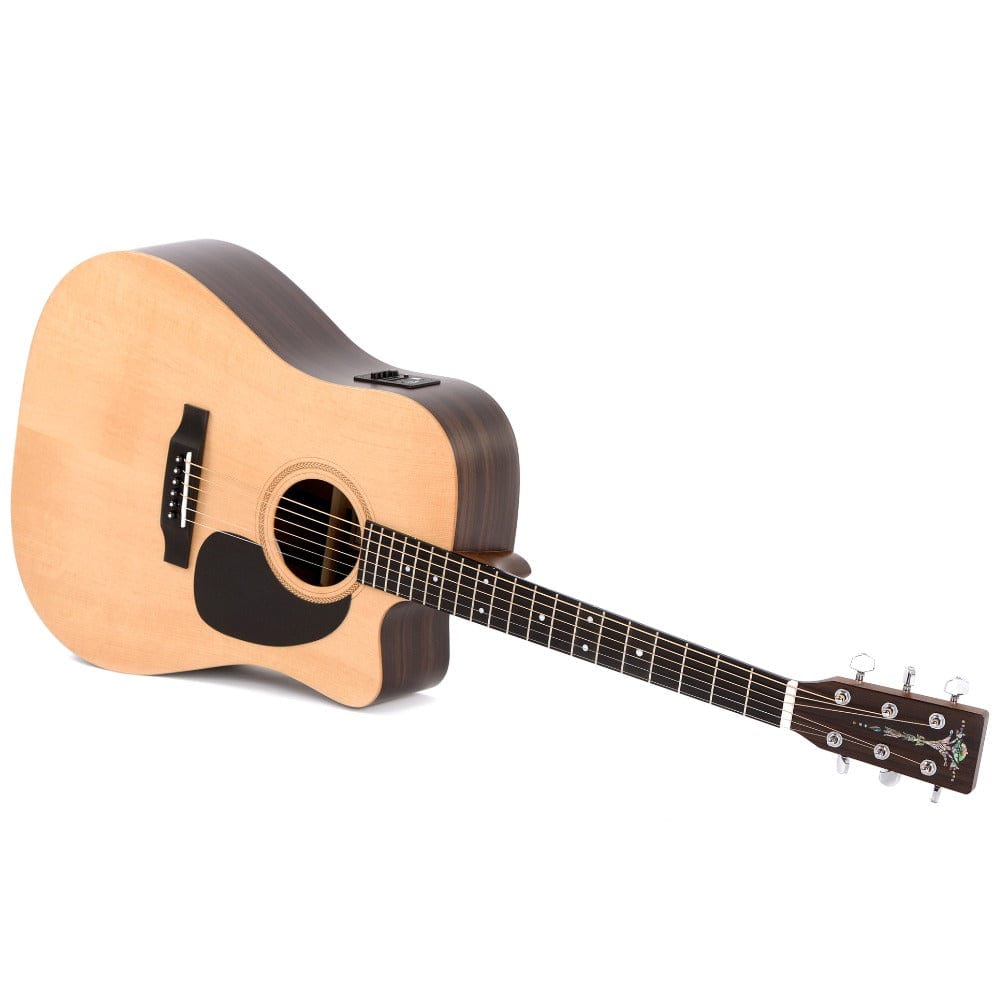 sigma electro acoustic guitars sigma dtce 6 string electro acoustic guitar