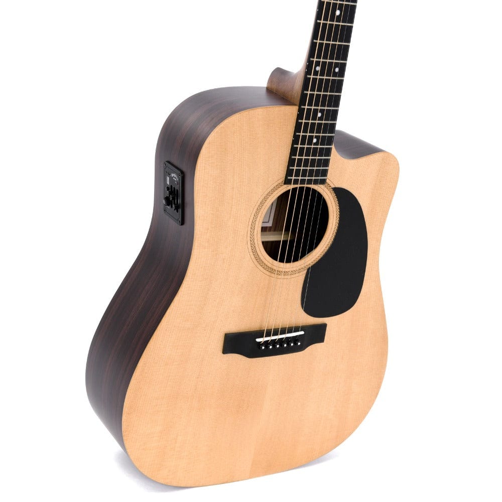 sigma electro acoustic guitars sigma dtce 6 string electro acoustic guitar