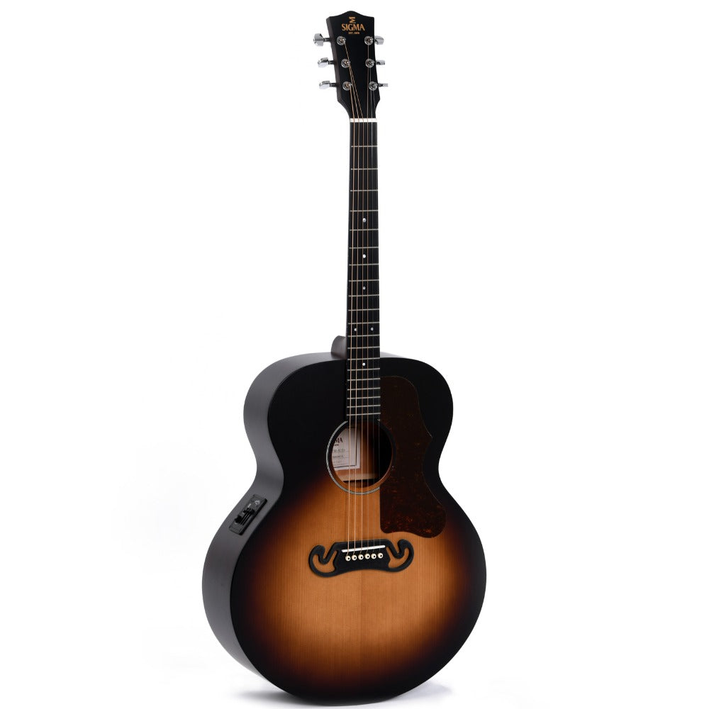 Sigma Electro Acoustic Guitars Sigma GJM-SGE Grand Jumbo 6 String Electro Acoustic Guitar