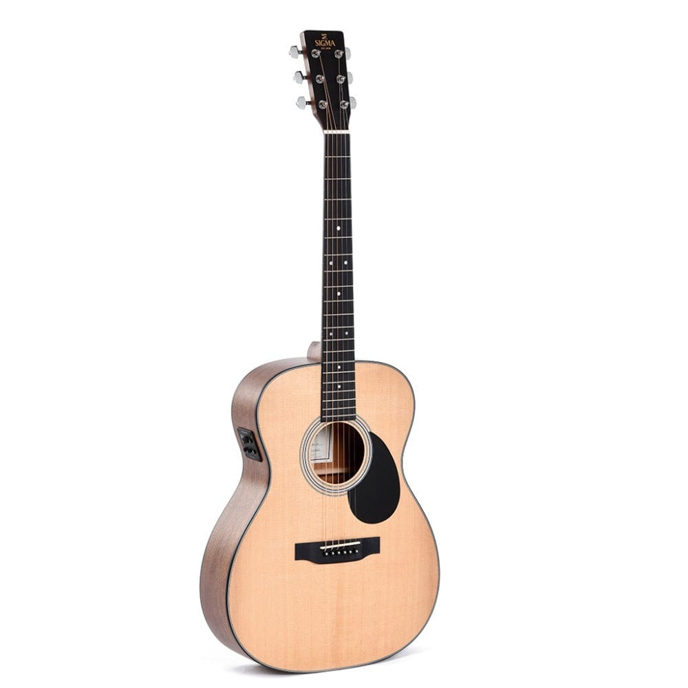 sigma electro acoustic guitars sigma somm-ste 6 string electro acoustic guitar #color_natural