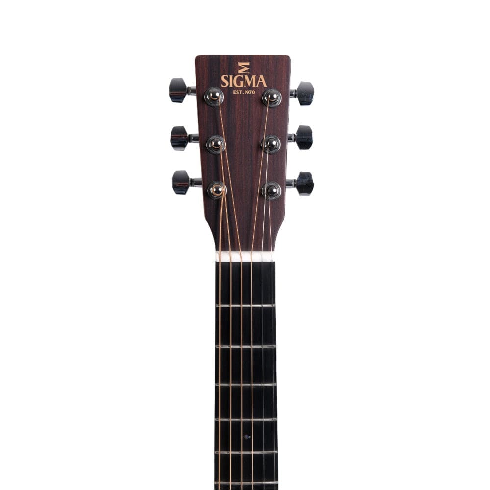 sigma electro acoustic guitars sigma tm-12e 6 string electro acoustic travel guitar