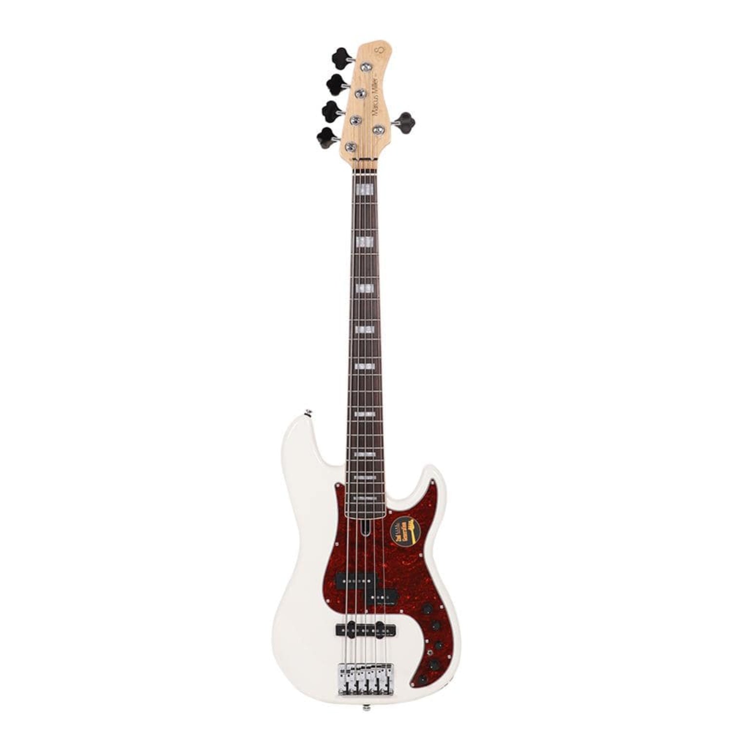 sire bass guitars antique white sire marcus miller p7 alder 5-string electric bass guitar #color_antique-white