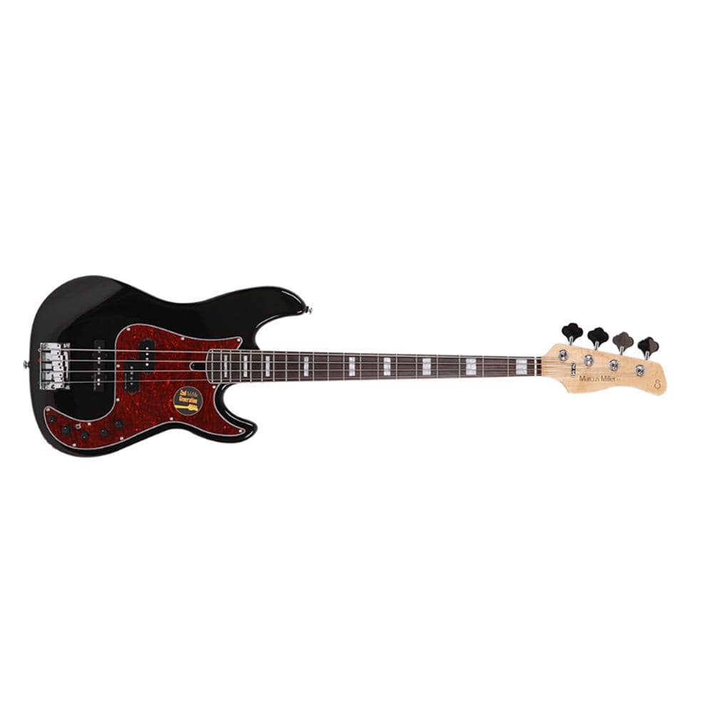 sire bass guitars black sire marcus miller p7 alder 4-string electric bass guitar