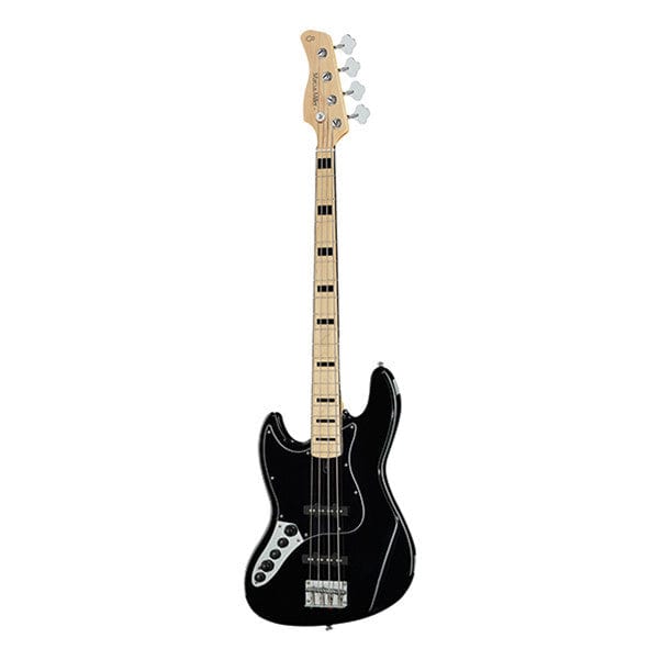sire bass guitars black sire marcus miller v7 4-strings lh vintage alder bass guitar #color_black