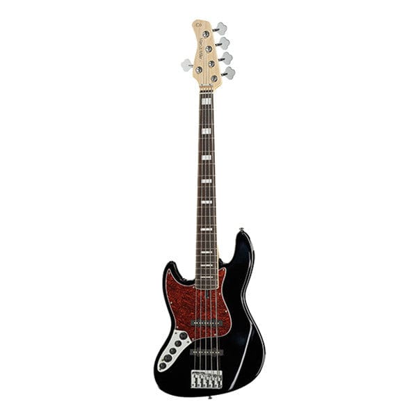 sire bass guitars black sire marcus miller v7 5-strings lh alder bass guitar #color_black