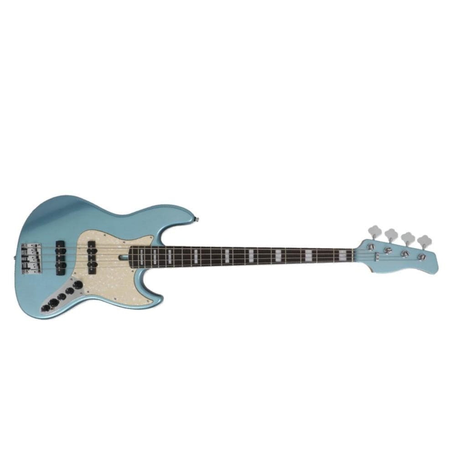 sire bass guitars lake placid blue sire marcus miller v7 alder-4 4-string electric bass guitar #color_lake-placid-blue