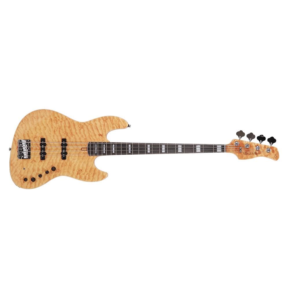 sire bass guitars natural sire 2nd gen marcus miller v9 ash 4-string electric bass guitar #color_natural