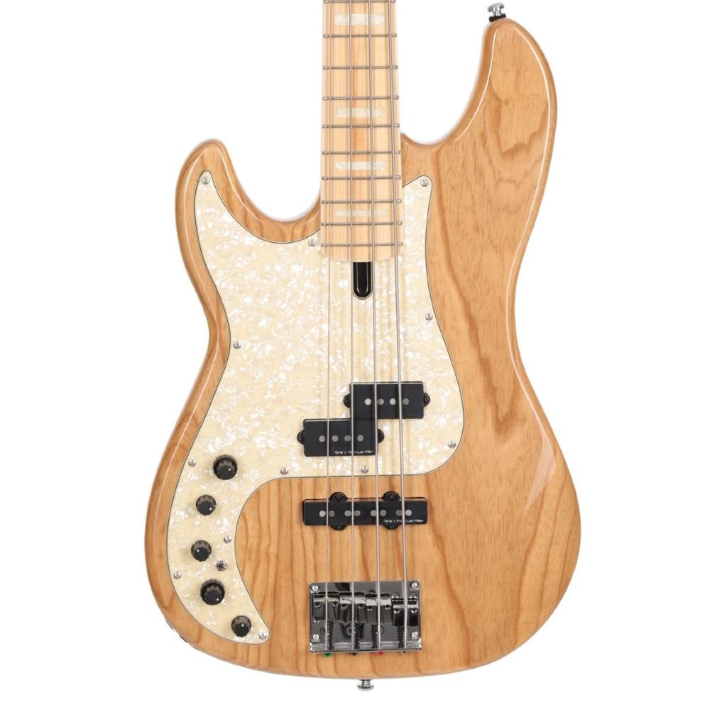 sire bass guitars natural sire marcus miller p7 swamp ash 4-strings left handed bass guitar- natural