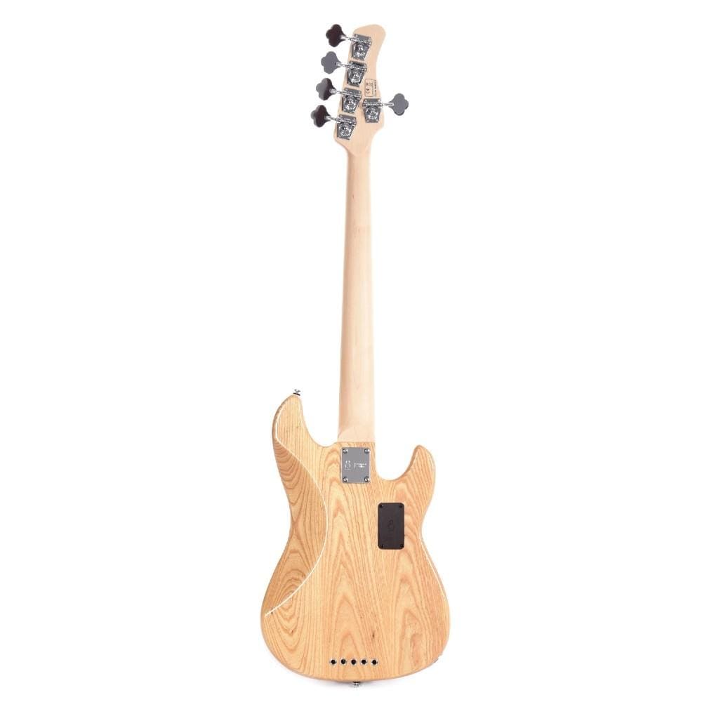 sire bass guitars natural sire marcus miller p7 swamp ash 5-strings left handed bass guitar- natural