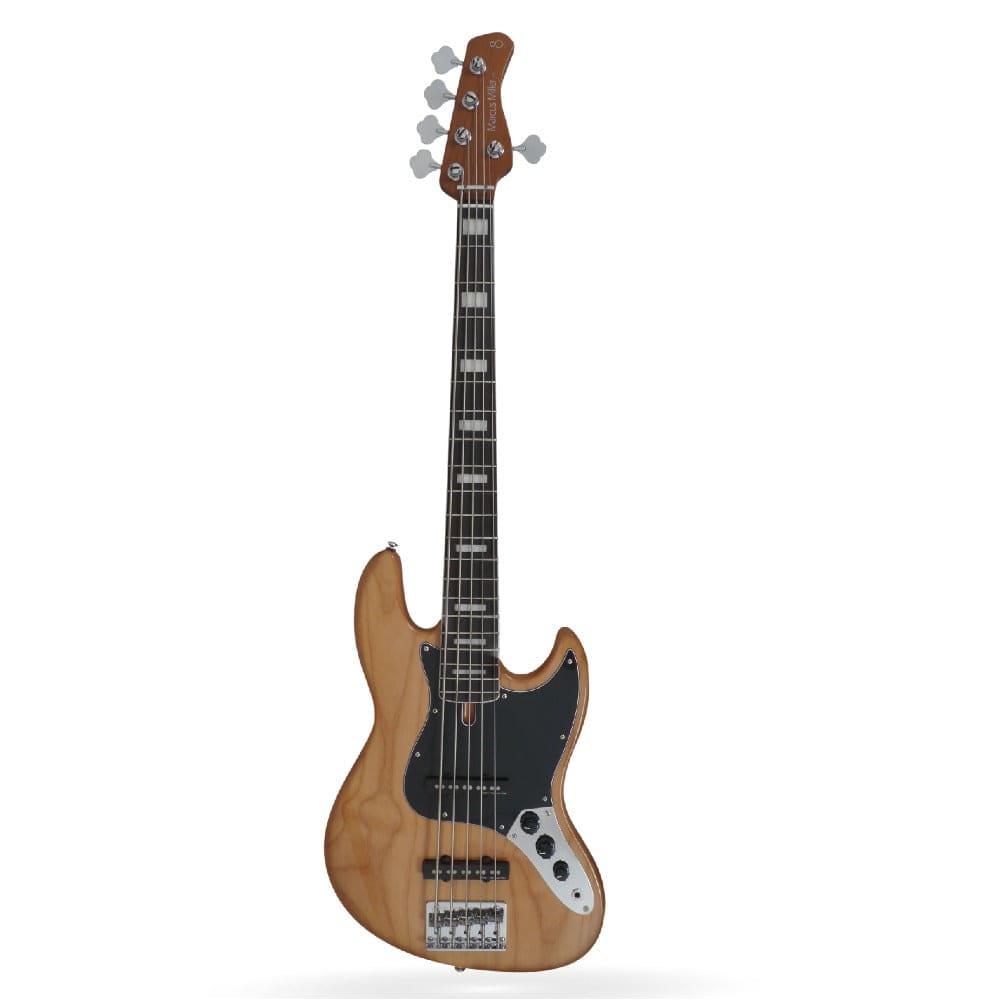 sire bass guitars natural sire v5r alder marcus miller 5 string bass guitar