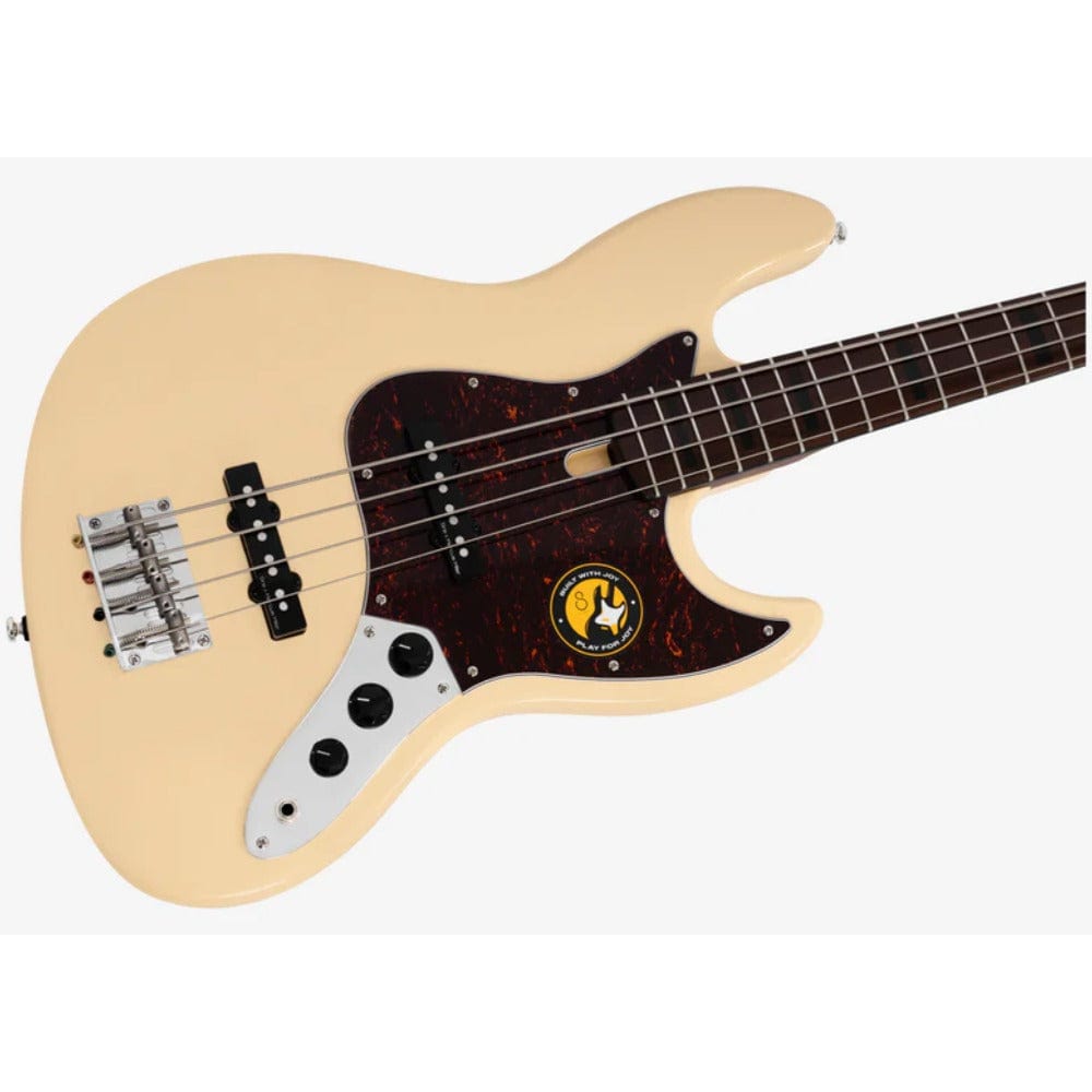 sire bass guitars sire marcus miller v5 alder 4-string bass guitar #color_vintage-white
