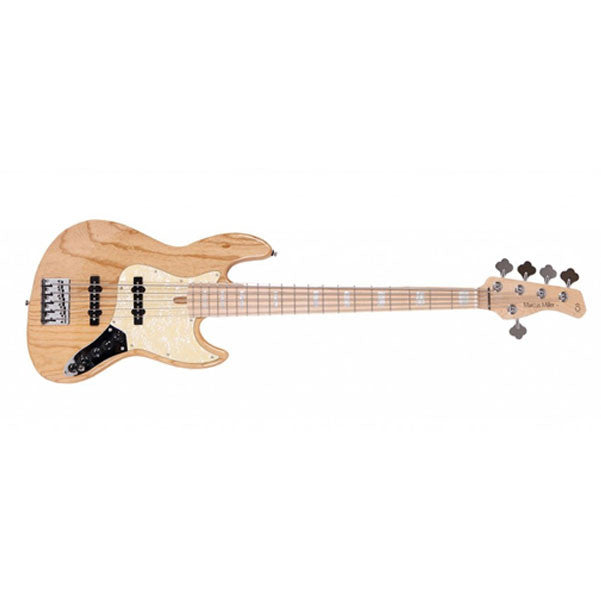 sire bass guitars sire marcus miller v7 swamp ash 5 strings fretless bass guitars