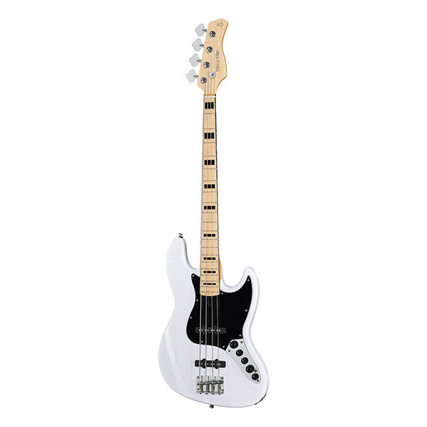 sire bass guitars white blonde sire marcus miller v7 4-string vintage swamp ash bass guitar #color_white-blonde