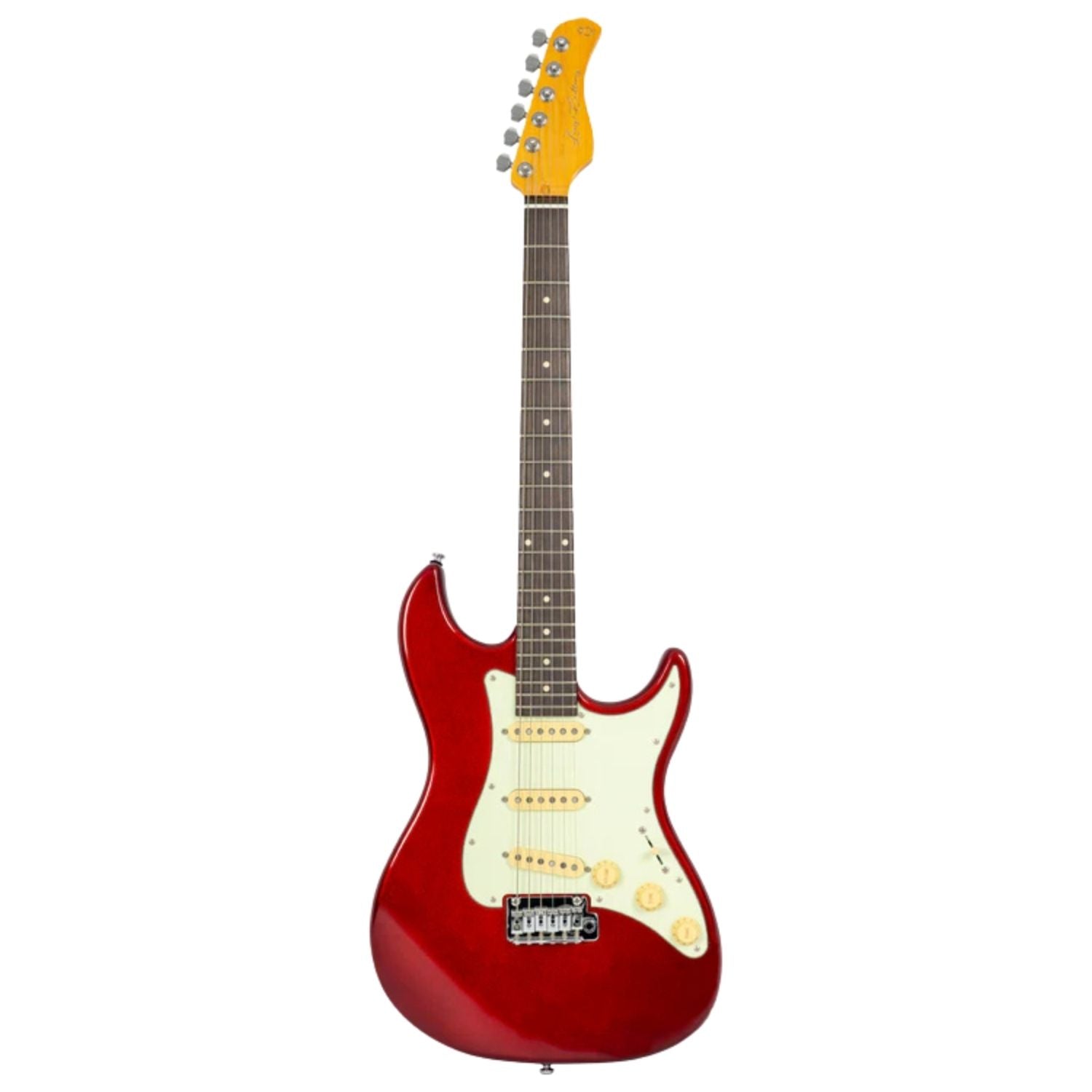 Sire Electric Guitars Candy Apple Red Sire Larry Carlton S3 6 String Electric Guitar#color_candy-apple-red