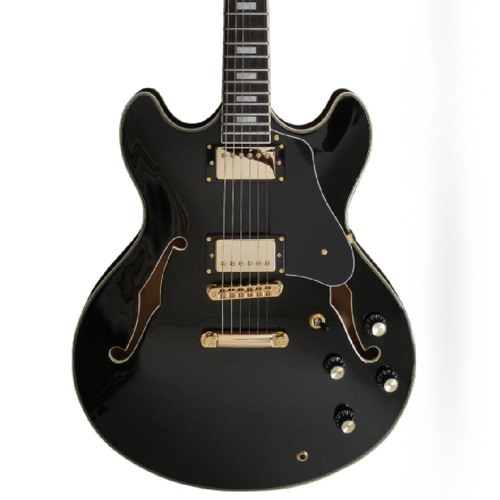 sire electric guitars sire larry carlton h7 6 string electric guitar #color_black