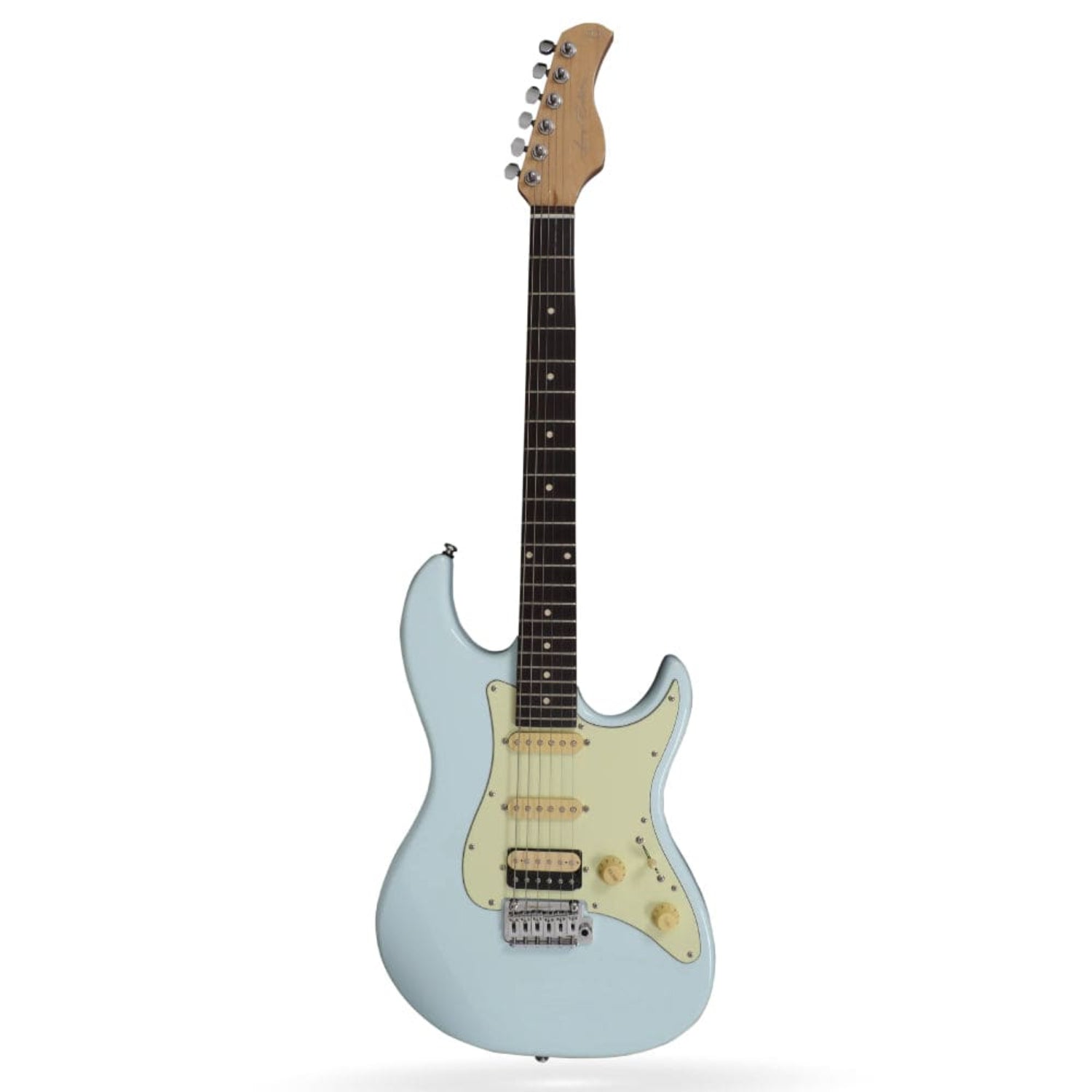 sire electric guitars sonic blue sire larry carlton s3 6 string electric guitar#color_sonic-blue