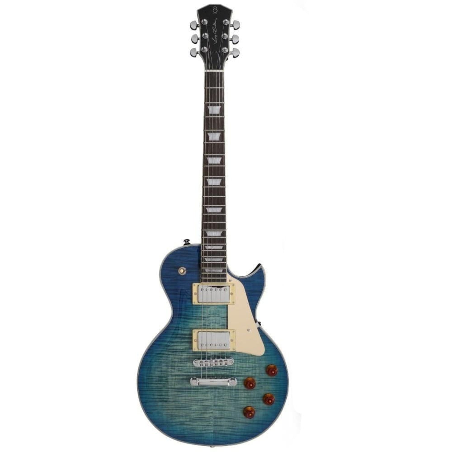 sire electric guitars transparent blue sire larry carlton l7 6-strings electric guitar#color_transparent-blue