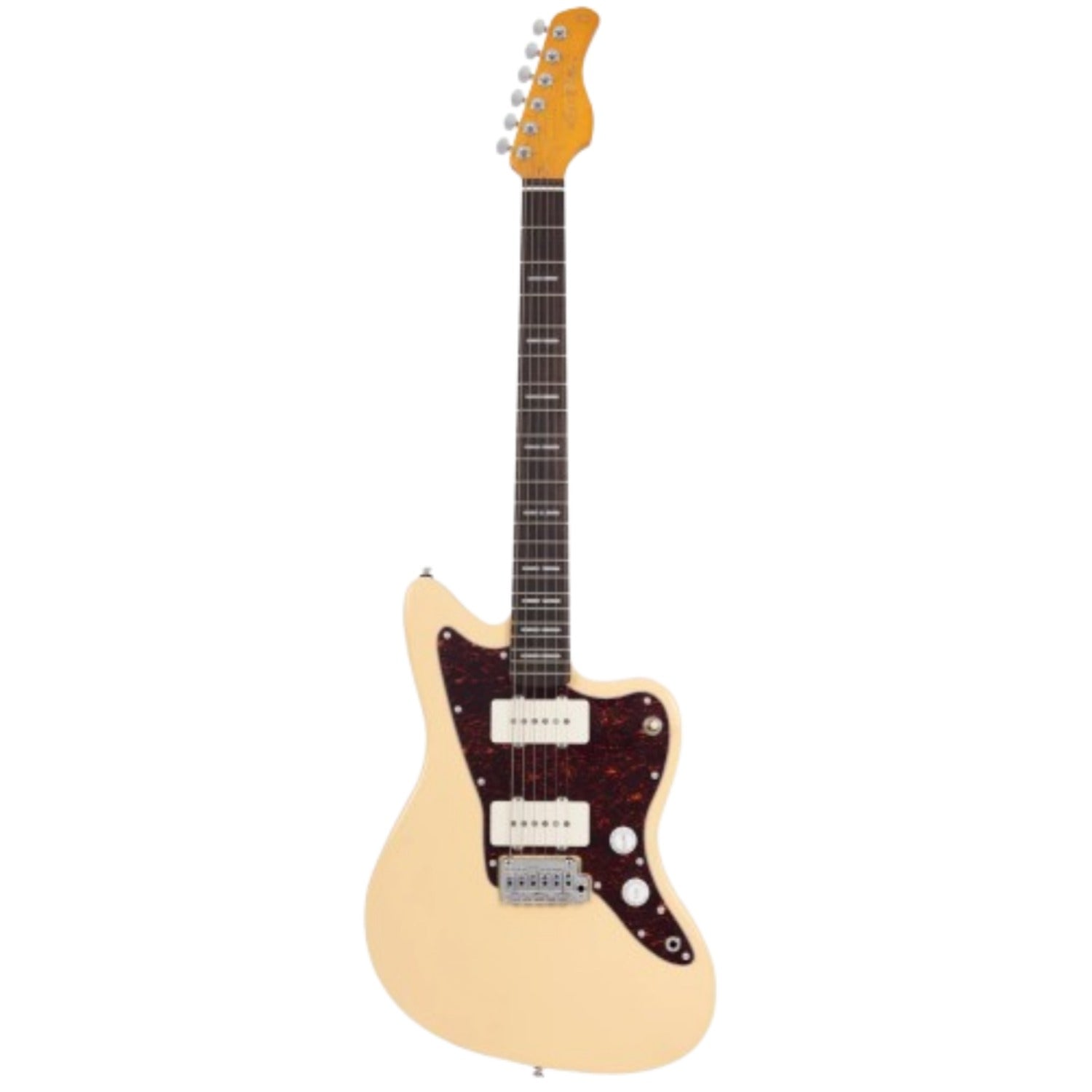 Sire Electric Guitars Vintage White Sire Larry Carlton J3 6 String Electric Guitar