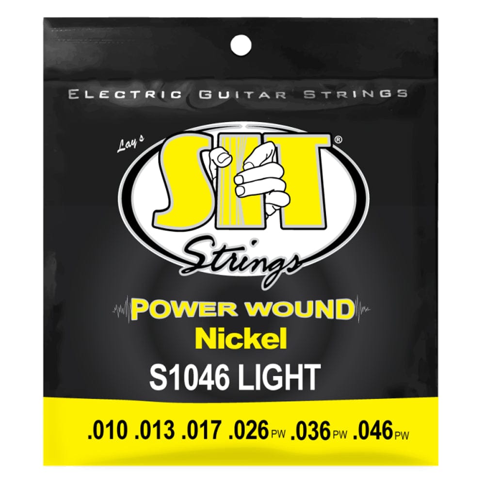 sit electric guitar strings sit strings s1046 light power wound nickel electric guitar strings