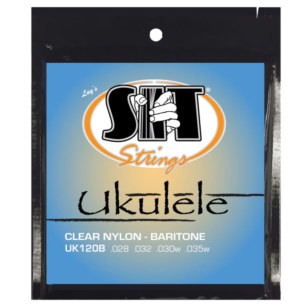 sit ukulele strings sit strings uk120b baritone clear nylon ukulele strings