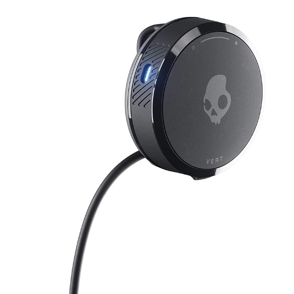 skullcandy in-ear neckband headphones black skullcandy vert wireless in-ear earphone with mic - black