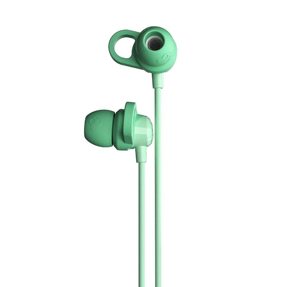 skullcandy in-ear neckband headphones skullcandy jib plus wireless in-ear earphone with mic - black #color_pure-mint