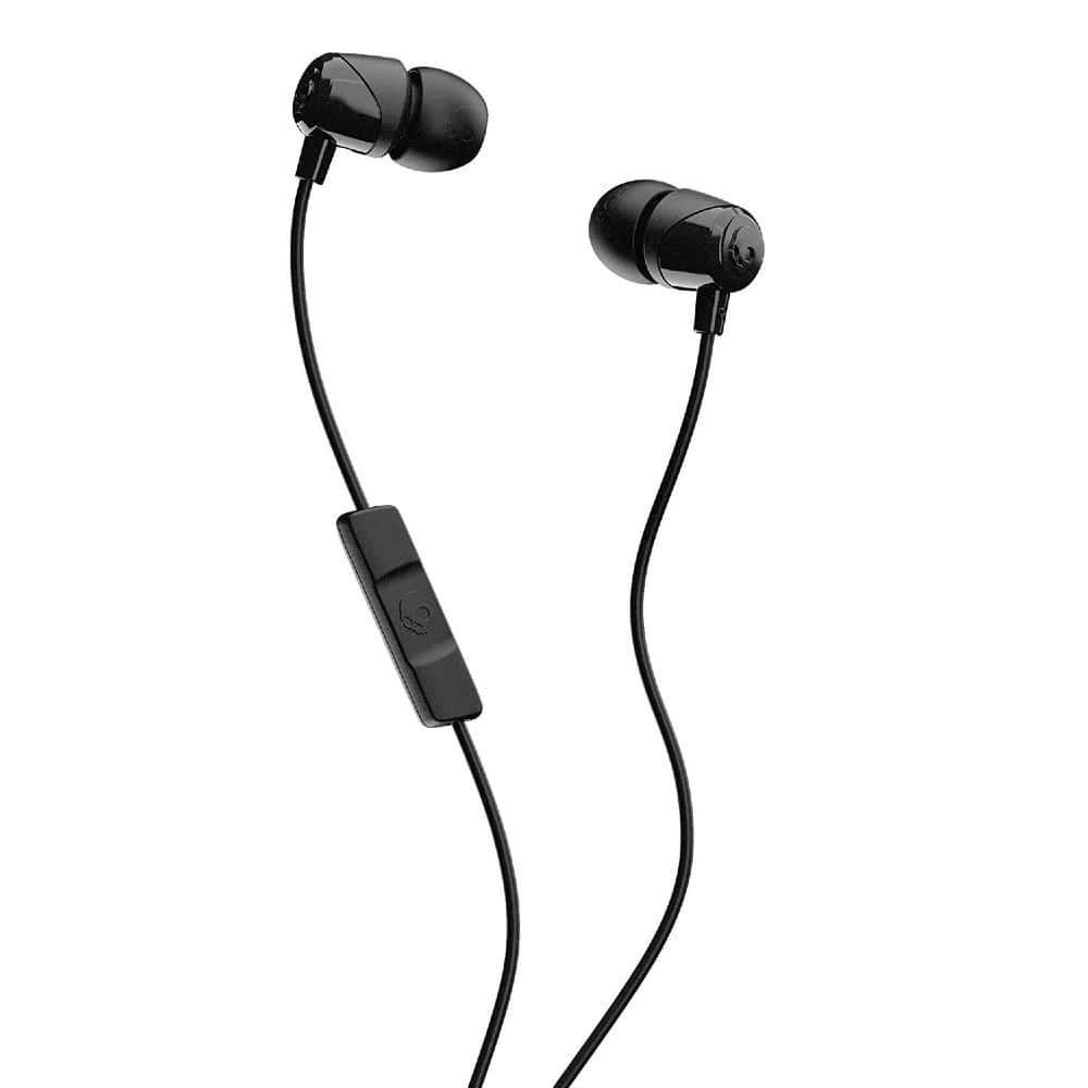 skullcandy in-ear wired headphones black skullcandy jib in-ear wired earphones with mic - black #color_black