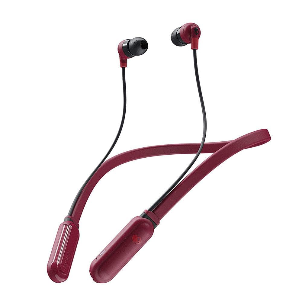skullcandy in-ear wired headphones moab red black skullcandy inkd plus wireless in-ear earphone with mic #color_moab-red-black