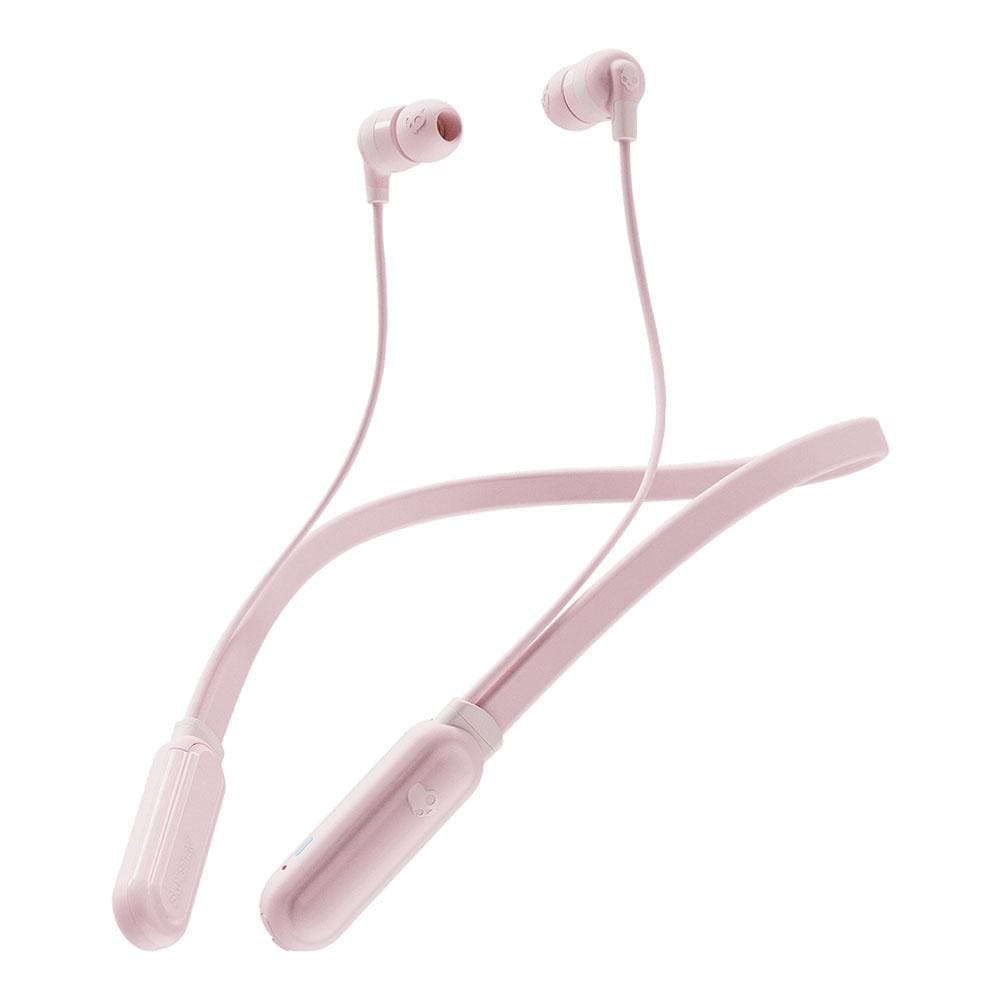 skullcandy in-ear wired headphones pastels pink skullcandy inkd plus wireless in-ear earphone with mic #color_pastels-pink