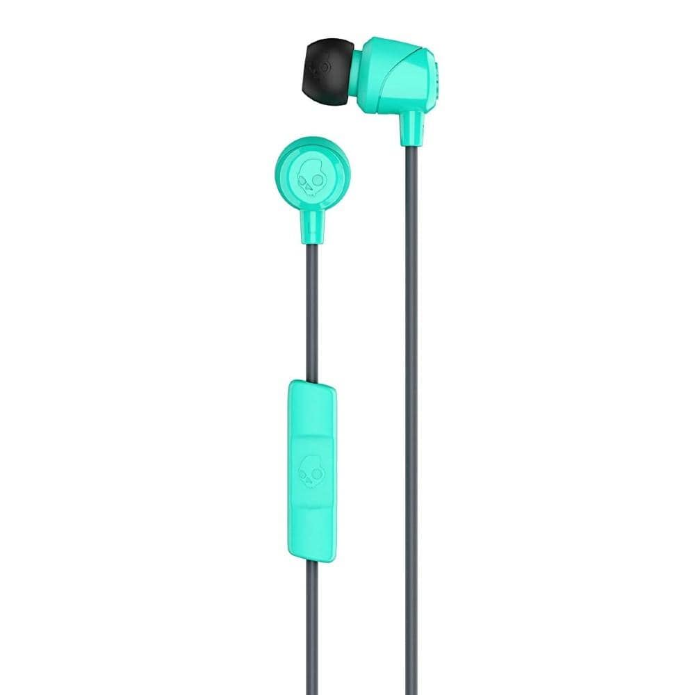 skullcandy in-ear wired headphones skullcandy jib in-ear wired earphones with mic - black #color_gray-miami