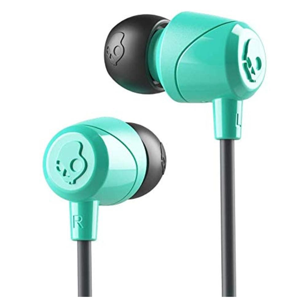 skullcandy in-ear wired headphones skullcandy jib in-ear wired earphones with mic - black #color_gray-miami