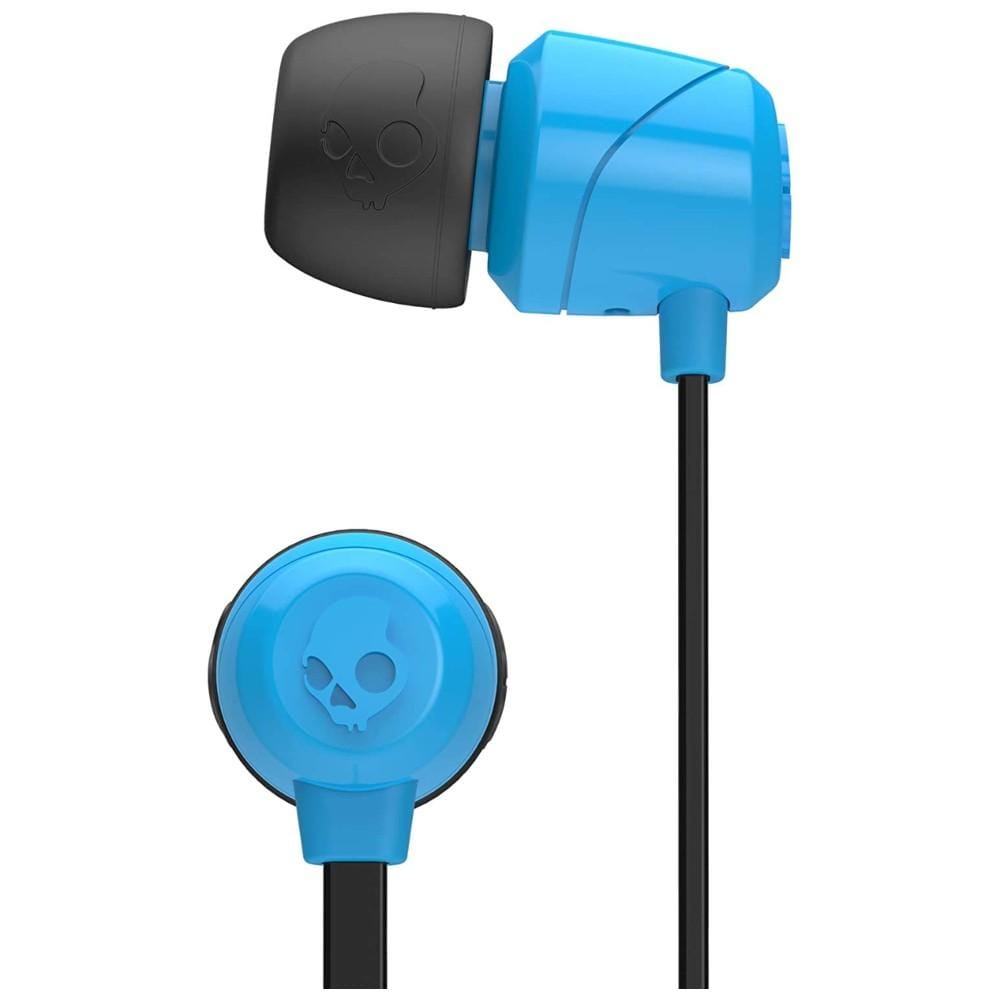 skullcandy in-ear wired headphones skullcandy jib in-ear wired earphones with mic - black #color_blue