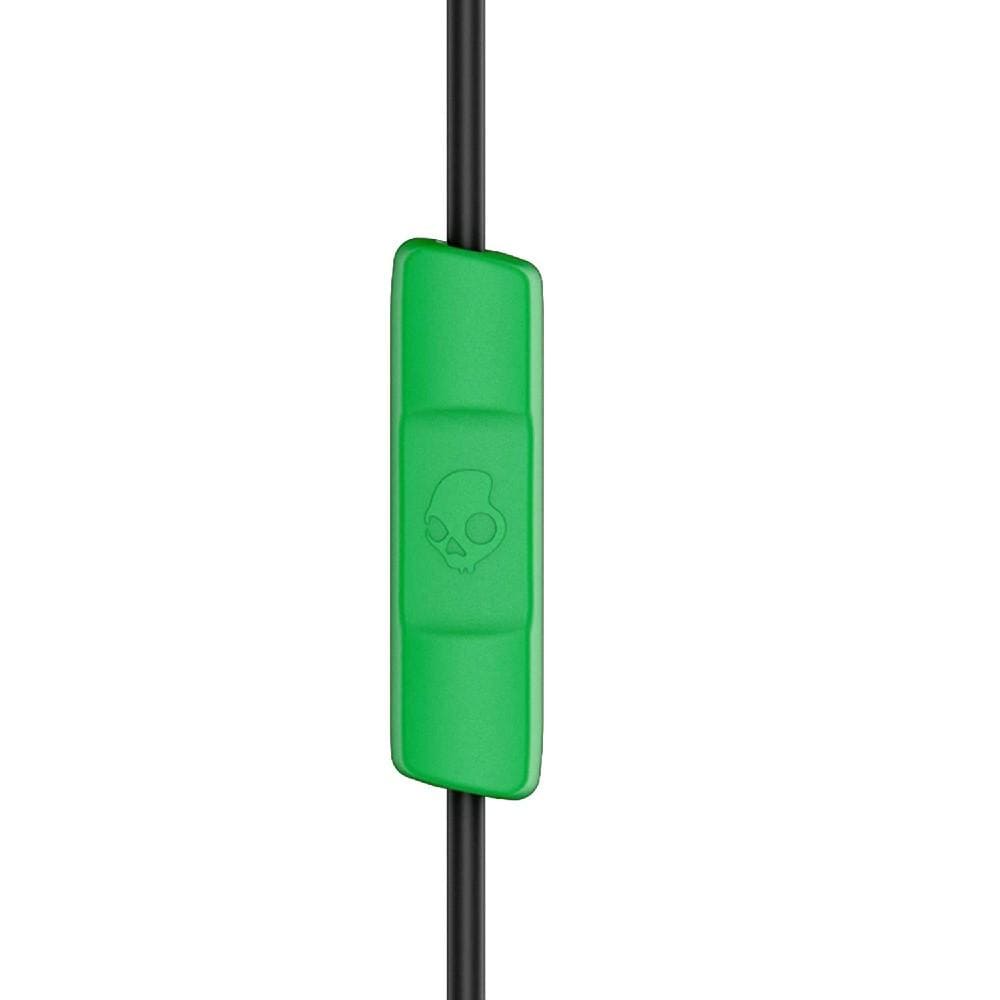 skullcandy in-ear wired headphones skullcandy jib in-ear wired earphones with mic - black #color_green-black