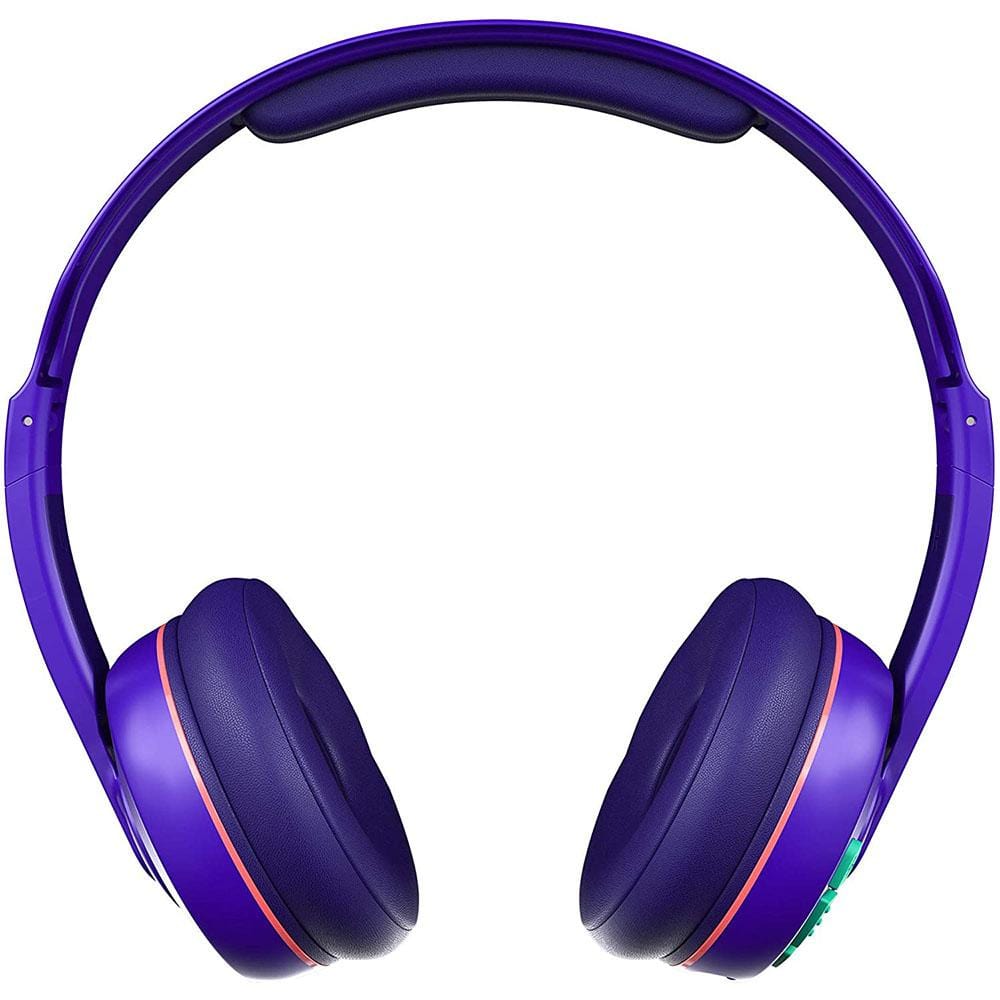 skullcandy on-ear wireless headphones skullcandy cassette on-ear wireless headphones #color_retro-surf-purple