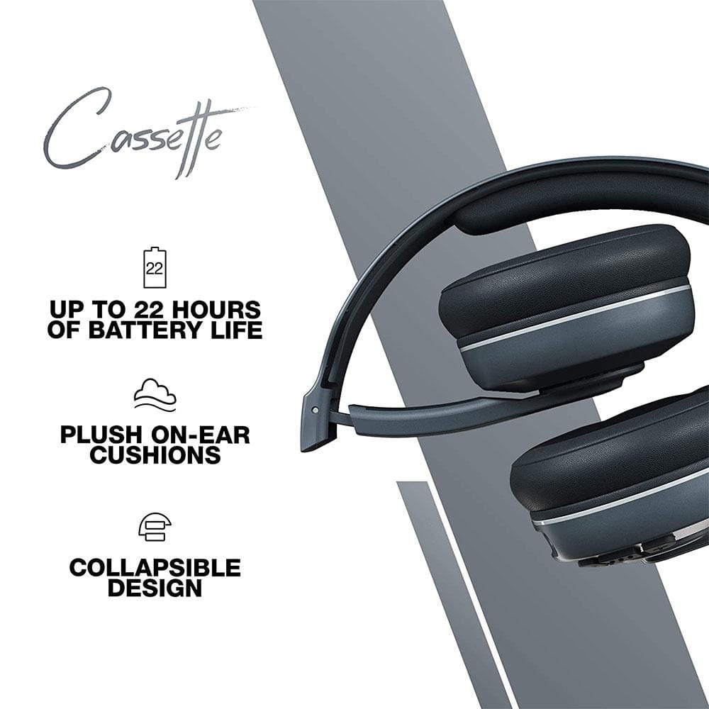 skullcandy on-ear wireless headphones skullcandy cassette on-ear wireless headphones