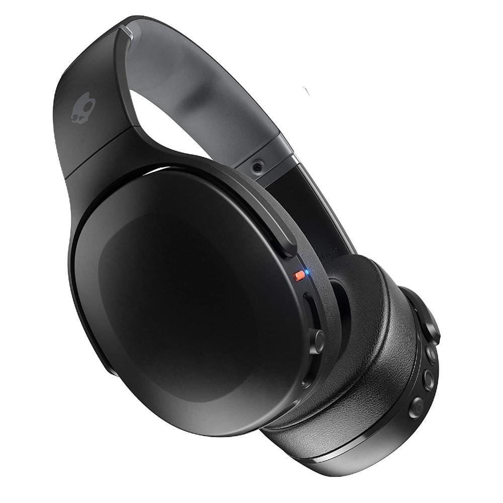 skullcandy over-ear wireless headphones black skullcandy crusher evo over-ear wireless headphone - black