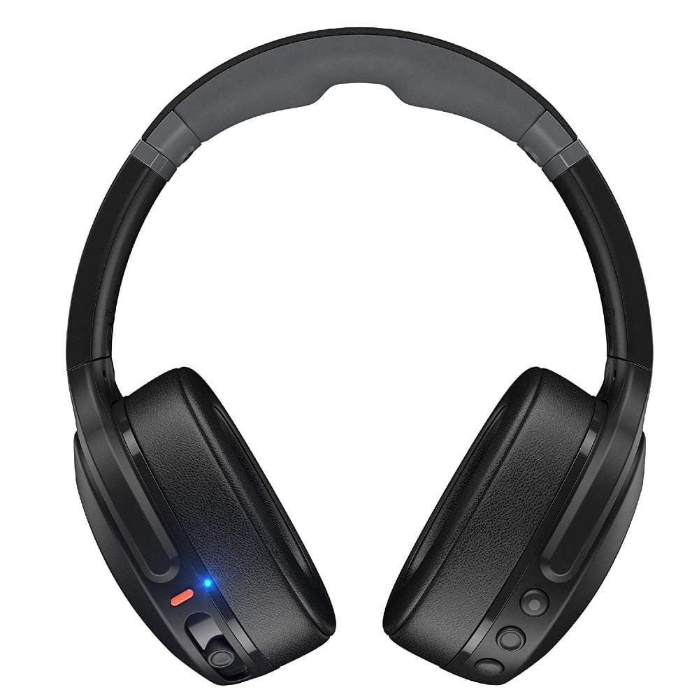 skullcandy over-ear wireless headphones black skullcandy crusher evo over-ear wireless headphone - black
