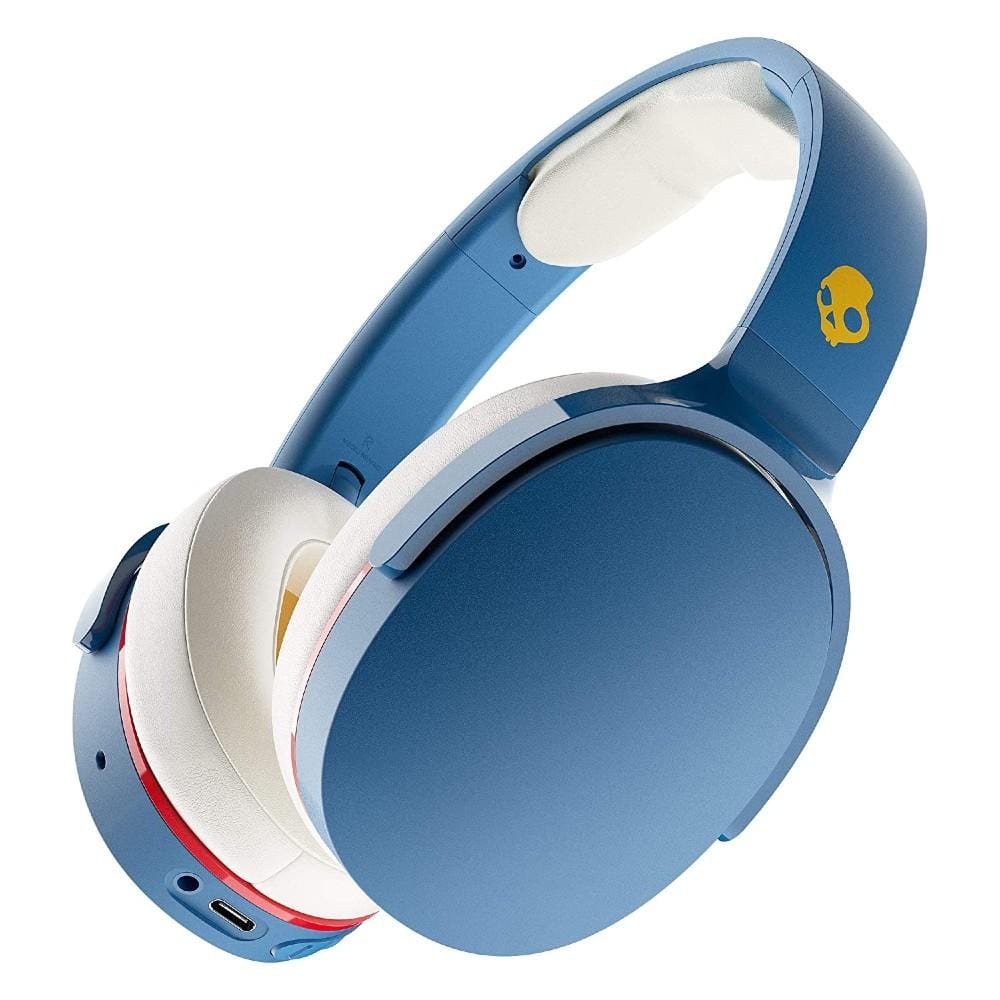 skullcandy over-ear wireless headphones blue skullcandy hesh evo over-ear wireless headphone